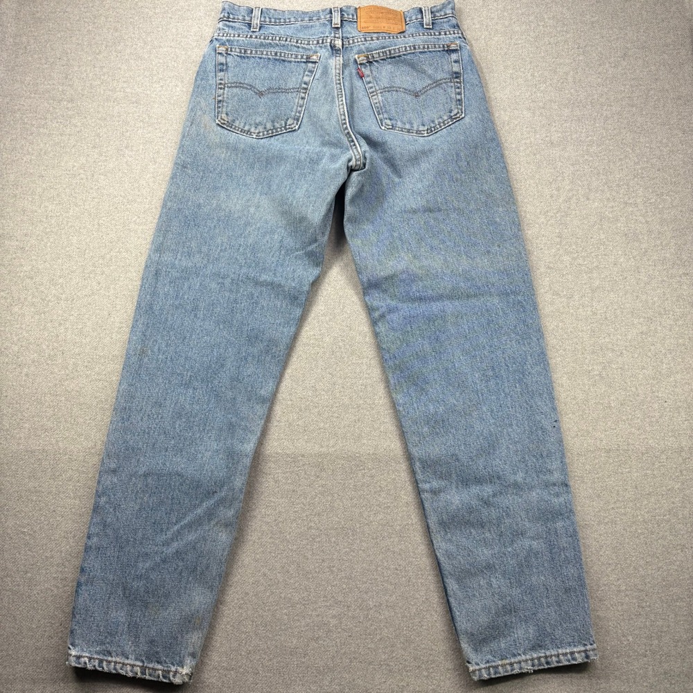 Vintage 90s Levis 550 Jeans Mens 32x31 (Tag 33x32) Thrashed Grunge 1999 *FLAWS - Picture 10 of 14
